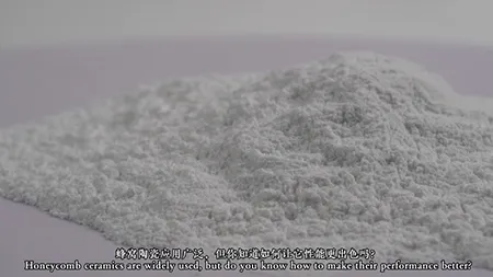 Céramique en nid d'abeille